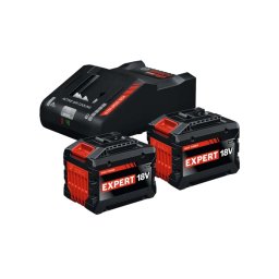 Bosch - Zestaw ładowarki 16A EXAL 18V-160 i 2 akumulatorów EXBA 18V-150 Li-Ion 15,0 Ah 1600A0373Z