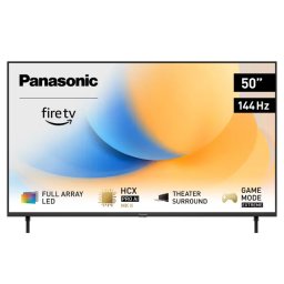 Panasonic TV-50W90AEG 50" LED 4K 144Hz Smart TV Funkcje AI Dolby Vision IQ Dolby Atmos HDMI 2.1 DVB-T2