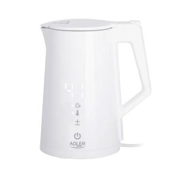 Adler AD 1345 1,7l 1850W Regulacja temperatury Biały