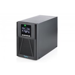 Digitus Zasilacz awaryjny UPS Online Tower 19" LCD 1000VA/1000W 2x12V/9Ah 4xC13 1xC14 USB RS232 RJ45 GŁ.293mm