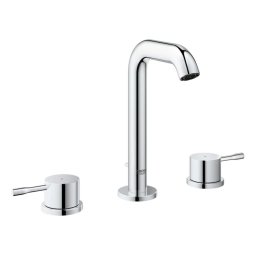 Grohe Essence - Trzyotworowa bateria umywalkowa M, chrom 20296001