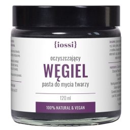 Iossi WÄgiel pasta oczyszczajÄca do mycia twarzy z wÄglem aktywnym, algami i zielonÄ herbatÄ 120ml