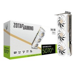 ZOTAC Karta graficzna GeForce RTX 5070 Ti SOLID CORE OC 16GB GDDR7 256bit 3DP/HDMI biała
