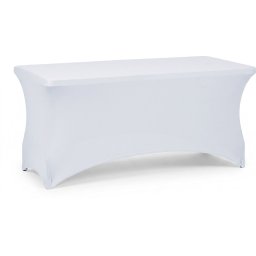 B2B Partner Pokrowiec na stół cateringowy, 1520 x 760 x 740 mm, biały