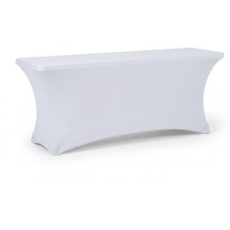 B2B Partner Pokrowiec na stół cateringowy, 1820 x 450 x 740 mm, biały