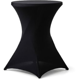 B2B Partner Pokrowiec na stół cateringowy, 805 x 1100 mm, czarny