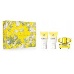 Versace Yellow Diamond Pour Femme Woda toaletowa 50ml spray + Ĺťel pod prysznic 50ml + Balsam do ciaĹa 50ml