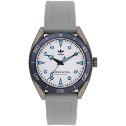 Szary zegarek adidas Originals Fashion Edition Two AOFH22003 ★ AUTORYZOWANY SKLEP | Raty 0% | PayPo | ZWROT DO 365 DNI • POLECANA OFERTA ✓