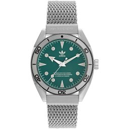 Srebrny zegarek adidas Originals Fashion Edition Two AOFH22005 ★ AUTORYZOWANY SKLEP | Raty 0% | PayPo | ZWROT DO 365 DNI • POLECANA OFERTA ✓