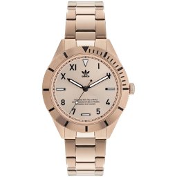 Różowozłoty zegarek adidas Originals Fashion Edition Three 41 mm AOFH22064 ★ AUTORYZOWANY SKLEP | Raty 0% | PayPo | ZWROT DO 365 DNI • POLECANA OFERTA ✓