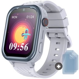 Smartwatch Garett Kids ESSA szary + 3 szkła na ekran ★ AUTORYZOWANY SKLEP | Raty 0% | PayPo | ZWROT DO 365 DNI • POLECANA OFERTA ✓