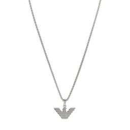 Emporio Armani naszyjnik męski srebrny EGS3169040 ★ AUTORYZOWANY SKLEP | Raty 0% | PayPo | ZWROT DO 365 DNI • POLECANA OFERTA ✓