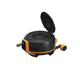 Automatyczny bęben z wężem FISKARS XL 1067548 z kółkami 20 m + 7 m, obrót 360°