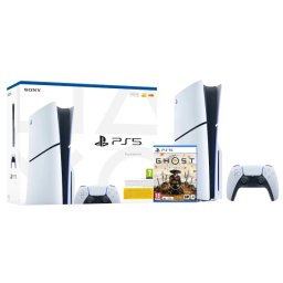 Sony PlayStation 5 Slim E Chassis (PS5) 1TB z napędem + Ghost of Yotei