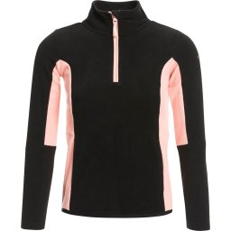 ROXY SAYNA HALF ZIP GIRL - TRUE BLACK - Child