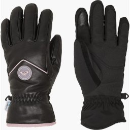 ROXY ICYDAY LEATHER GLOVES - TRUE BLACK - Woman
