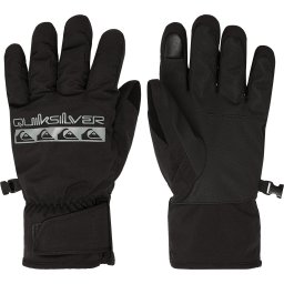 QUIKSILVER CROSS GLOVE - TRUE BLACK - Man