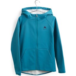 BURTON CROWN WEATHERPROOF SHERPA FULL ZIP KIDS - CELESTIAL BLUE - Child