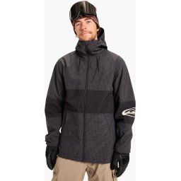 QUIKSILVER HIGH IN THE HOOD JK - TRUE BLACK - Man
