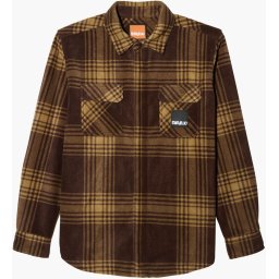 THIRTYTWO REST STOP SHIRT - TOBACCO - Man