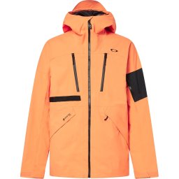 Oakley BOWLS GORETEX PRO SHELL JACKET - SOFT ORANGE - Man