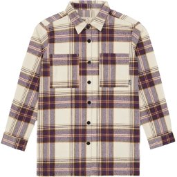 PICTURE DONIS SHIRT - PLAID BROWN - Woman