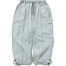 BS RABBIT DSXBS SUPER WIDE LINE VENTILATION WAX REAL DENIM PANTS - LIGHT BLUE - Unisex