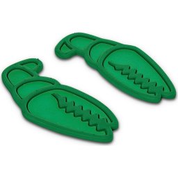 CRAB GRAB MEGA CLAWS - DOUBLE GREEN - Unisex