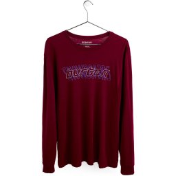 BURTON STONINGTON LONG SLEEVE TEE - MULLED BERRY - Man
