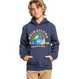 QUIKSILVER BIG LOGO SNOW HOODIE YOUTH - INSIGNIA BLUE - Child