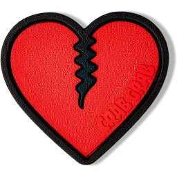 CRAB GRAB MEGA HEART - BLACK RED - Unisex