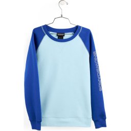 BURTON MOONRIDGE CREW FLEECE - CRYSTAL BLUE COBALT BLUE - Woman