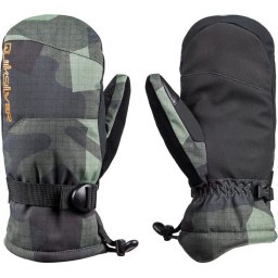 QUIKSILVER MISSION YOUTH MITT - PUZZLE CAMO SEA SPRAY - Child