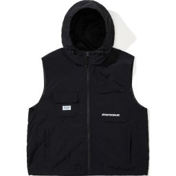 BS RABBIT ACTIVE TRAIL HOODED VEST - BLACK - Unisex