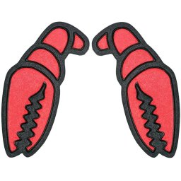 CRAB GRAB MEGA CLAWS - BLACK RED - Unisex