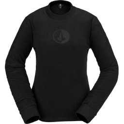 VOLCOM POLAR FLEECE CREW - BLACK - Woman
