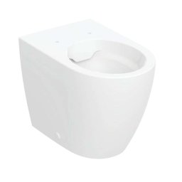Geberit iCon - WC stojące, odpływ poziomy, Rimfree, KeraTect, biały 502.382.00.8