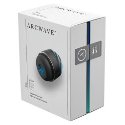 Arcwave Voy - masturbator dla mężczyzn - rotacyjny i uciskowy - czarny