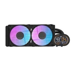Chłodzenie wodne CPU DARKFLASH DH240D v2 120mm (czarne)