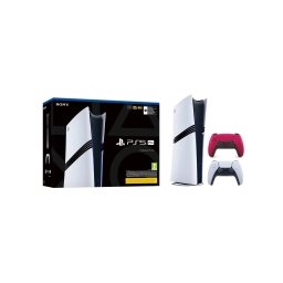 Sony PlayStation 5 Pro (PS5) 2TB + Dodatkowy Pad Czerwony