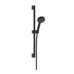 Hansgrohe Activera S - Zestaw słuchawki prysznicowej, drążka i węża, EcoSmart, czarny mat 28041670