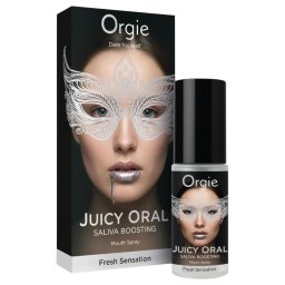 Orgie Juicy Oral - spray wzmacniający doznania pocałunków i seksu oralnego (15 ml)