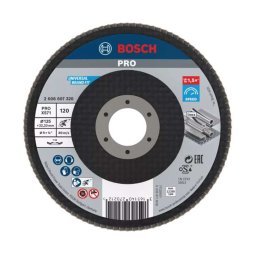 Bosch - Listkowa tarcza szlifierska do stali P120, średnica 125 mm 2608607320