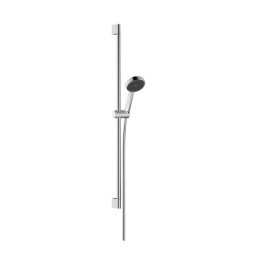 Hansgrohe Activera S - Zestaw słuchawki prysznicowej, drążka i węża, EcoSmart, chrom 28042000