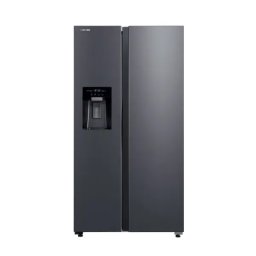 Toshiba SBS GR-RS755WI-PMJ(06) Pełny No Frost 177,5cm Dystrybutor wody Zdalne sterowanie Szary