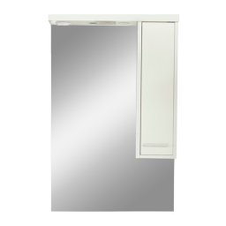 Lustrzana szafka cienna Nerva 65 cm biaa