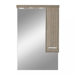 Lustrzana szafka cienna Nerva 65 cm, Rauna sil