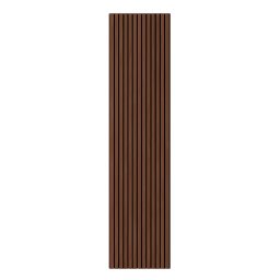 Akustyczny panel cienny z efektem orzecha 260x60x1,8 cm