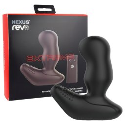 Nexus Revo Extreme - wibrujący masażer prostaty obracający się - czarny