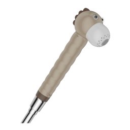 Hansgrohe Jocolino - Główka prysznicowa dla dzieci, 2 strumienie, beżowy 28760210